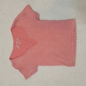 Aeropostale Pink Cropped Baby Tee